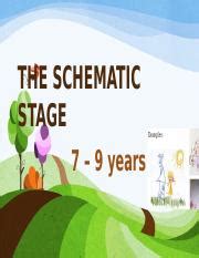 THE SCHEMATIC STAGE.pptx - THE SCHEMATIC STAGE 7 - 9 years So what is ...