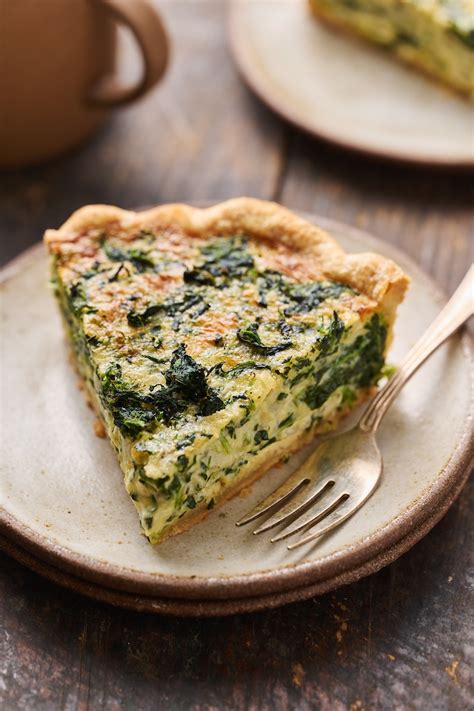 Spinach Egg Quiche Easy Recipe