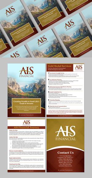 Initial Consultation Brochure For A Wealth Management Firm 52 Brochure Designs For A Business