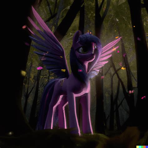 Amazing Dalle 2 Ai Generated Artwork Of Twilight Sparkle Various