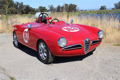 1956 Alfa Romeo Giulietta Spider Racer For Sale On BaT Auctions