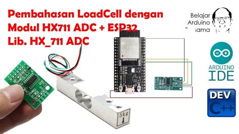 Loadcell Modul Hx711 Esp32 Youtube