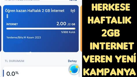 T M Hatlarda Ge Erl Yen Gb Nternet Kampanyasi Vodafone Bedava