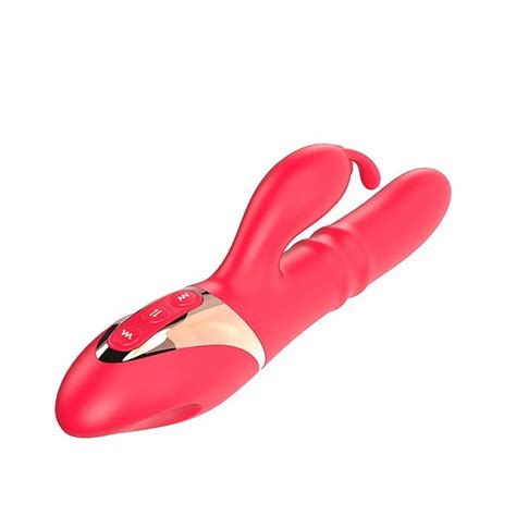 VIBRADOR PONTO G E CLITORIS COELHO VAI E VEM 7464 Compre No Atacado