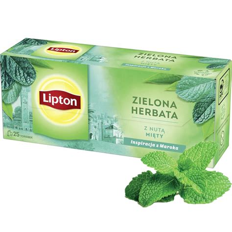 Lipton Green Tea Zielona Z Mi T Tb Lipton Sklep Empik