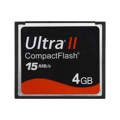 Amazon 4 GB Ultra II Compact Flash Memory Card 15MB S SDCFH 004G