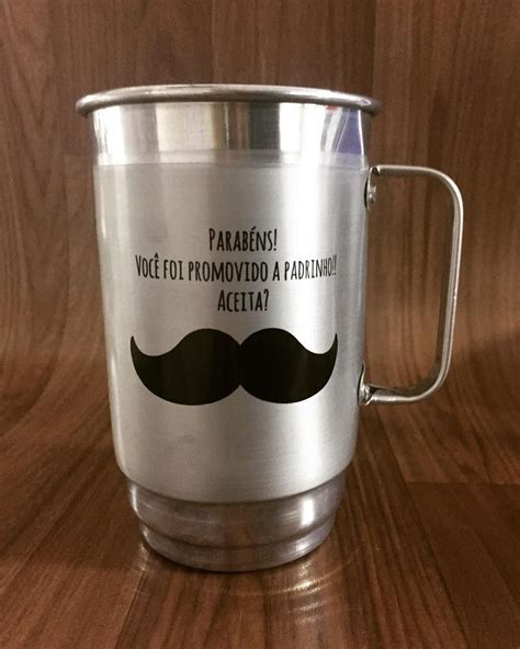 Caneca De Chopp Em Aluminio Personalizada Sua Foto Elo