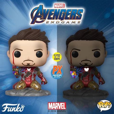 Avengers Endgame Chasquido De Iron Man Queda Inmortalizado En Funko