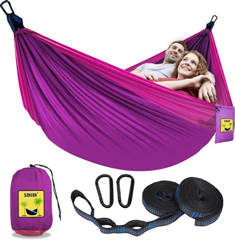 Szhlux Camping Hammock Double Portable Hammocks Camping