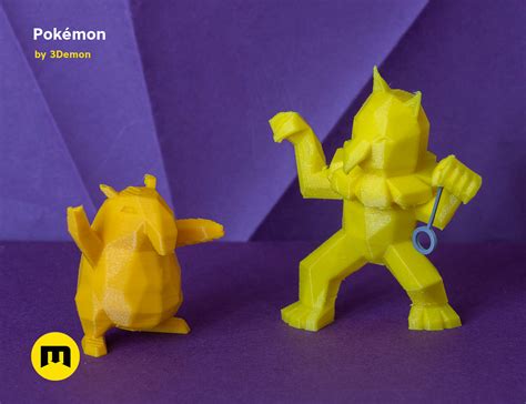 Pokémon 3demon 3d Print Models Download