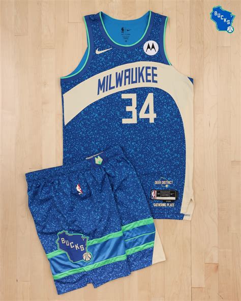 Milwaukee Bucks Unveil New City Edition Uniforms For 2023 24 Season