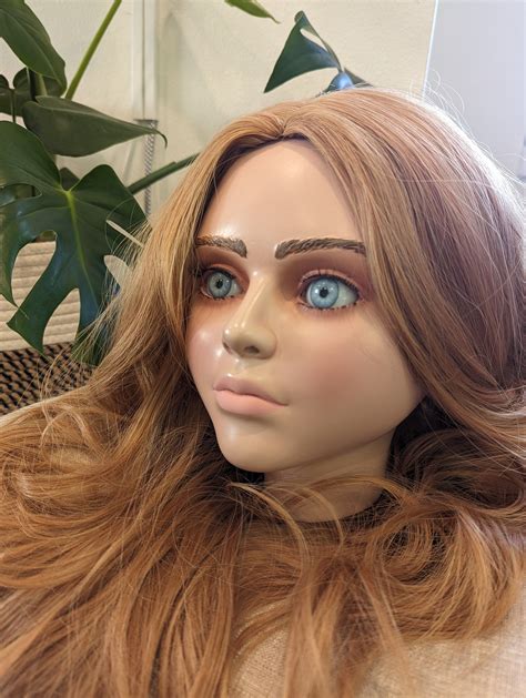 M Gan Megan Life Size Replica Head Only Etsy Uk