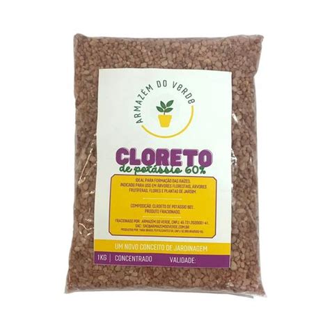 Fertilizante Organomineral Cloreto de Potássio 60 1KG Adubel