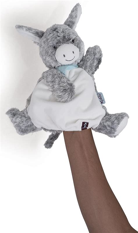 Kaloo K963129 Les Amis Doudou Puppet 30 cm 11 8 Régliss Donkey