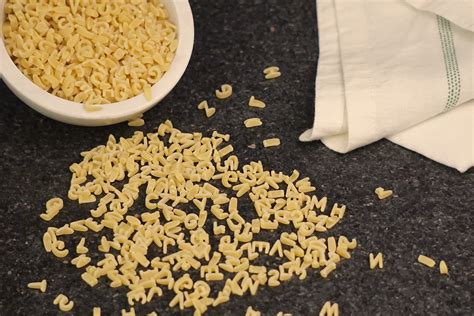 Alfabeto Pasta