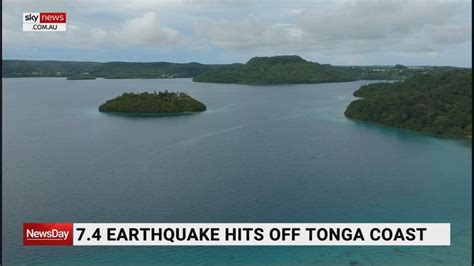 Tonga Hit By Massive 74 Magnitude Earthquake Au — Australia