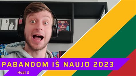 Lithuania Pabandom I Naujo Qualifiers Reaction Heat Youtube