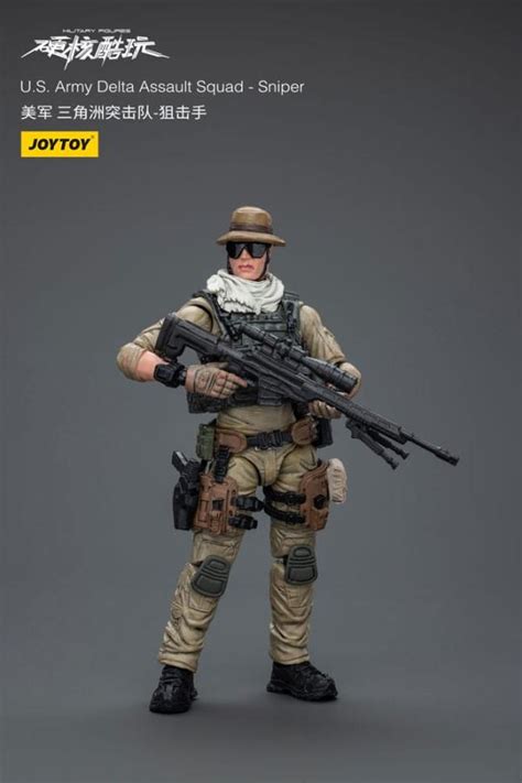 Hardcore Coldplay Action Figure U S Army Delta Assault Squad Sniper Cm