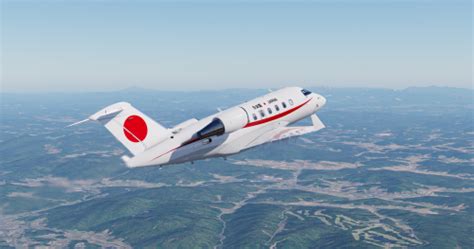 JASDF Japan Air Self Defence Force Fictional Hot Start Challenger 650 Hot Start