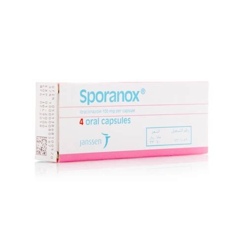Buy Sporanox 100mg Capsules Effective Antifungal Treatment Online