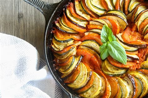 Oven Baked Ratatouille Keto Paleo LowCarb Abode