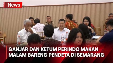 Capres Ganjar Pranowo Didampingi Hary Tanoesoedibjo Makan Malam Bareng