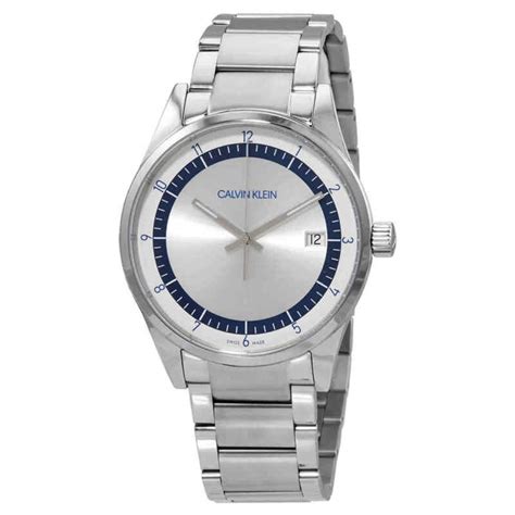 Calvin Klein Quartz Silver Dial Men Watch Kam