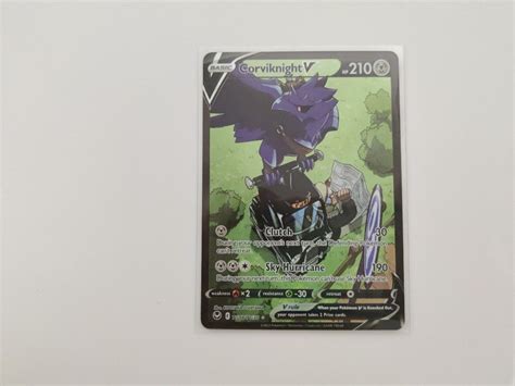 Corviknight V Trainer Gallery Tg Tg Csr Aa Alternate Art Ultra Rare