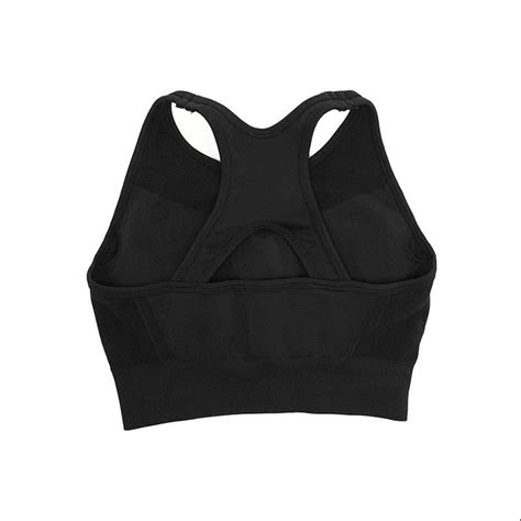 Pro Seamless Sports Bra Black Progress The Jits Shop