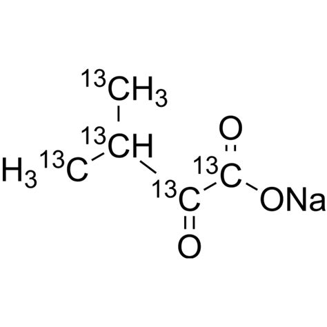 Sodium 3 Methyl 2 Oxobutanoate 13C5 Stable Isotope MedChemExpress