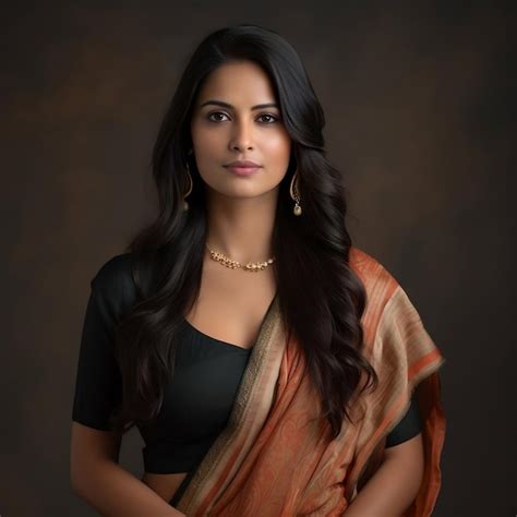 Premium Ai Image Headshot Photos Of Indian Female In Diverse