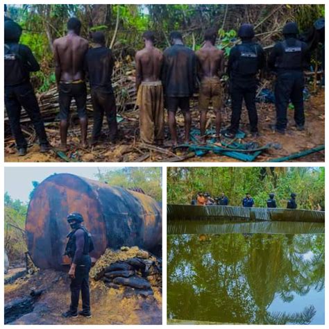 Five Suspects Arrested As Nscdc Uncovers Massive Illegal Oil Bunkering