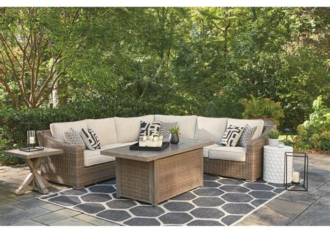 Beachcroft 3 Piece Outdoor Seating Set