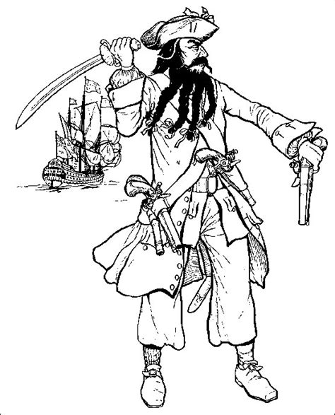 209 dessins de coloriage pirate à imprimer sur LaGuerche Page 9