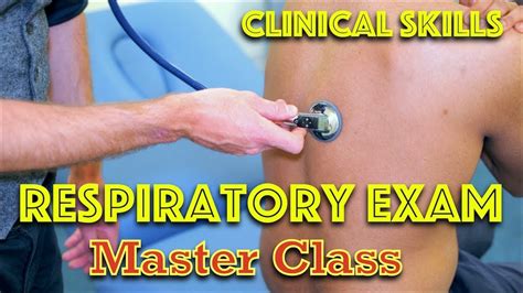 Ace Your Respiratory Examination OSCE With This Clinical Skills