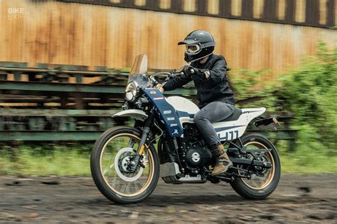 In Images Ever Customisable Royal Enfield Himalayan Built As A Dakar