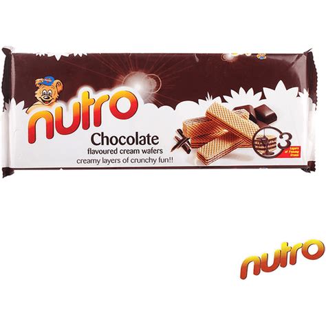 Britannia Nutro Chocolate Cream Wafer 75g Snacks Walter Mart