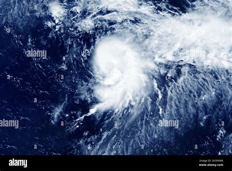 A Hurricane From Outer Space Elements Of This Image Furnished By Nasa