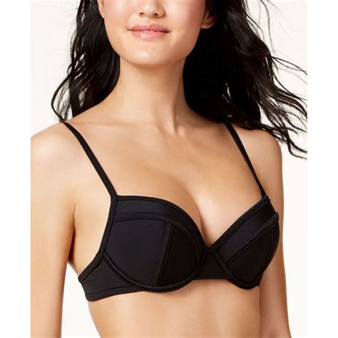 Hula Honey Swim Hula Honey Juniors Solid Push Up Bikini Swim Topxl Poshmark