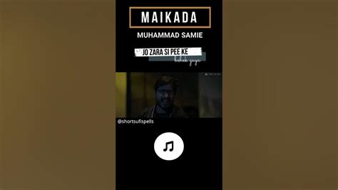 Maikada Whatsapp Status 4 Muhammad Samie Youtube