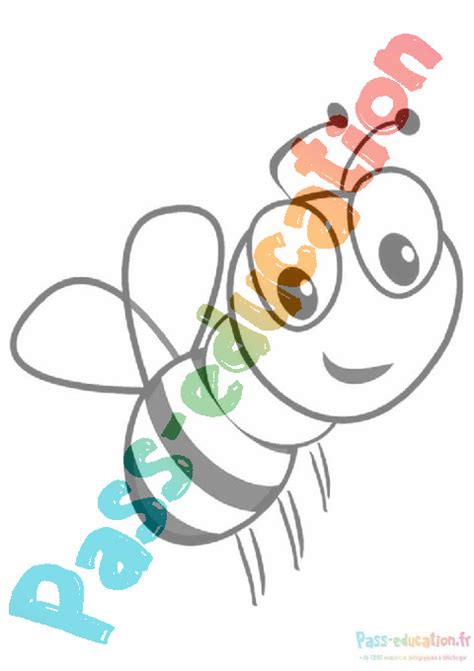 Coloriage D Abeilles Gratuit Imprimer Activit S Cr Atives Et