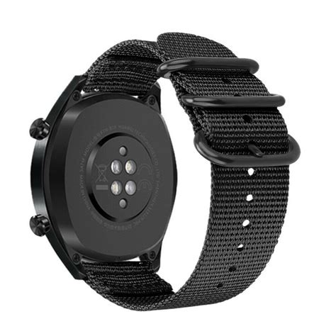 Xiaomi Amazfit Gtr Nylon Schnallenarmband Schwarz