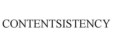 CONTENTSISTENCY - Trevor Calderon Trademark Registration