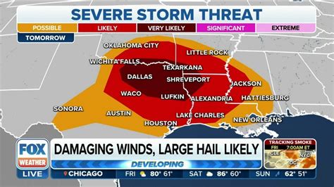 Weekend Severe Storms To Threaten Southern Plains Latest Weather