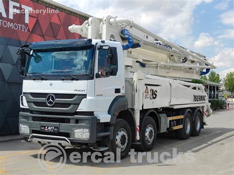 Sermac Rz M Concrete Pump Mercedes For Sale Turkey