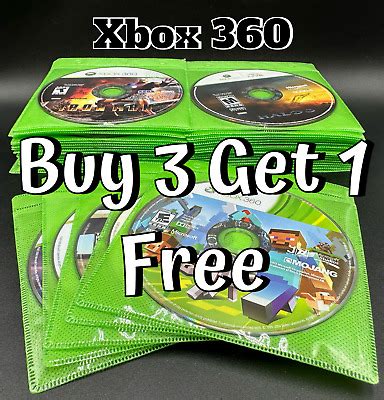 Xbox Games Discsonly Tested Resurfaced Lot Buy Get Free