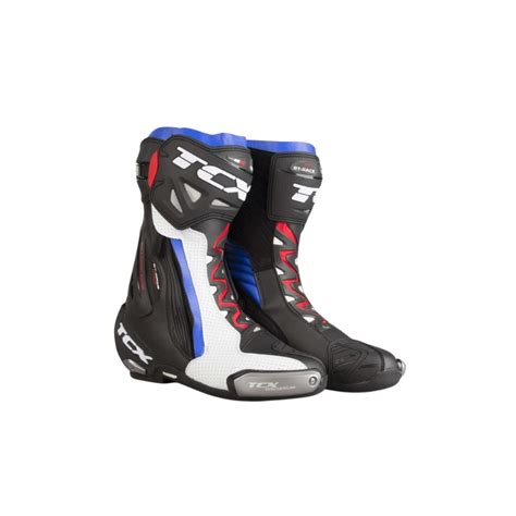 Tcx White Black Blue Rt Race Pro Air Boots Extreme Motors