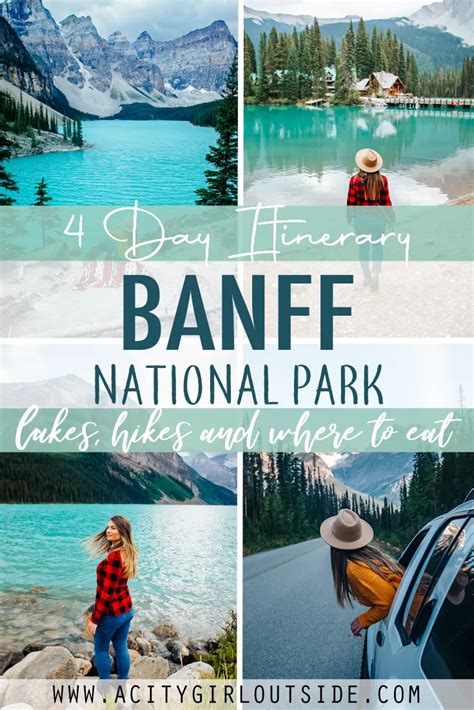 The Ultimate 4 Day Banff Itinerary For Adventure Seekers A City Girl