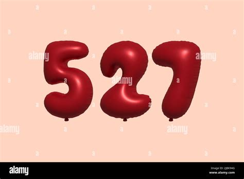 3d number 527 hi-res stock photography and images - Alamy