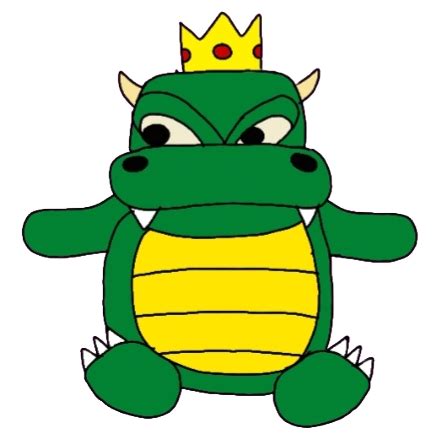 King Koopa Plushie (FlipaClip) by zacharydykeman on DeviantArt